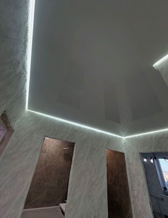 Натяжные потолки | Световые линии | Парящие