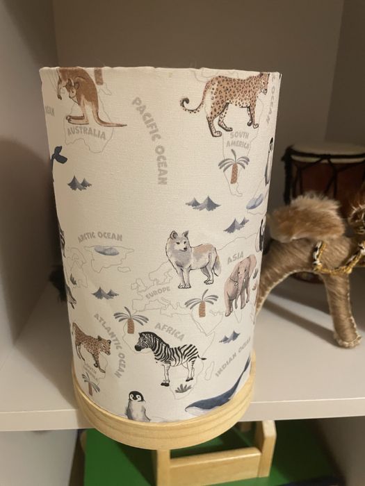 Lampka ze zwierzątkami