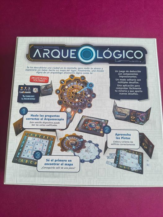 Arqueológico jogo de tabuleiro