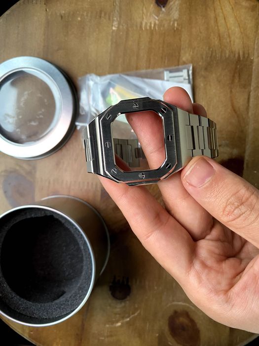 MOD ze stali nierdzewnej do zegarka Casio G-Shock GWM5610U