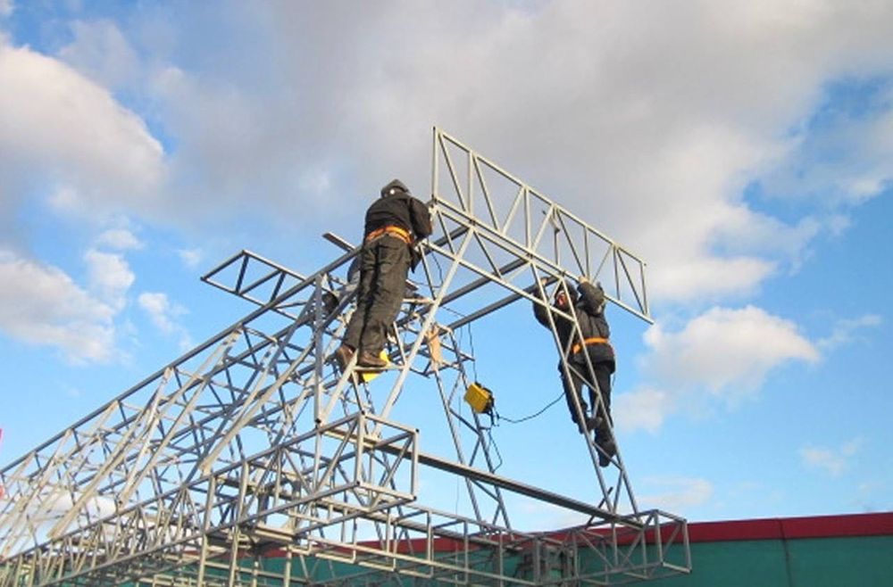 Дах Фасад фасадні роботи Установка крыш Кровельные работы строители