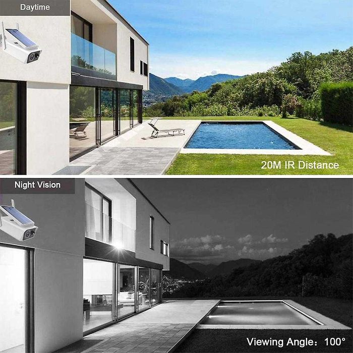 Kamera z panelem solarnym!!