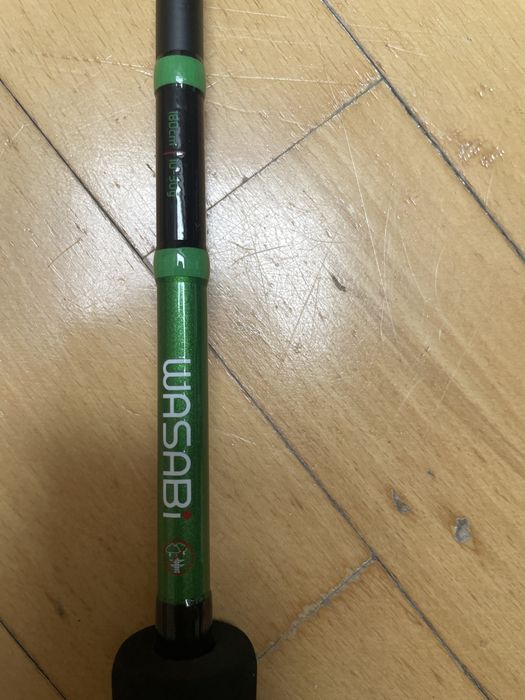 Wędka spiningowa od wasabi ,do 30g wyrzutu złamana