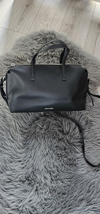 Torba torebka Calvin Klein ck czarna do ręki na ramię