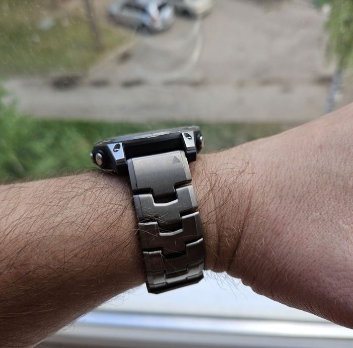 Титановый ремешок garmin 22-26мм