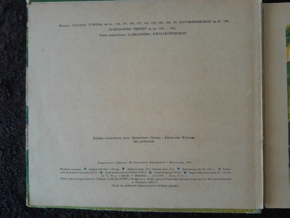 Elementarz  Falski 1972 r.