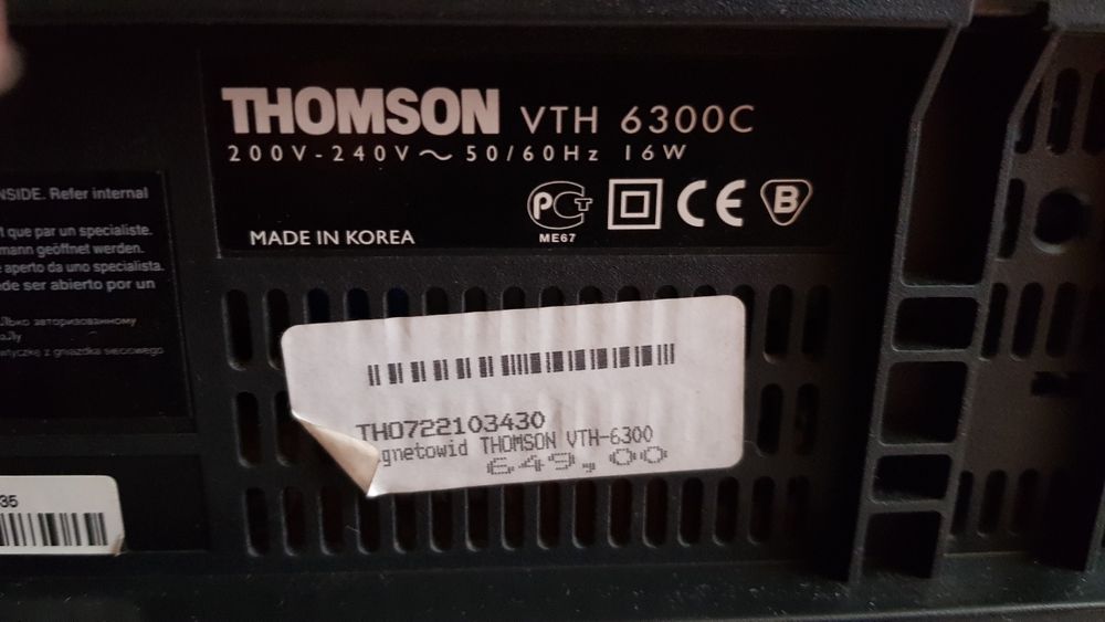 Magnetowid Thomson VTH6300C