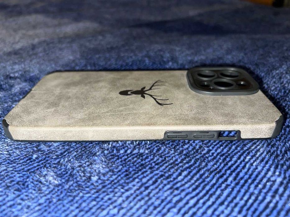 Чохол для iPhone 13 pro Max з імітацією замши