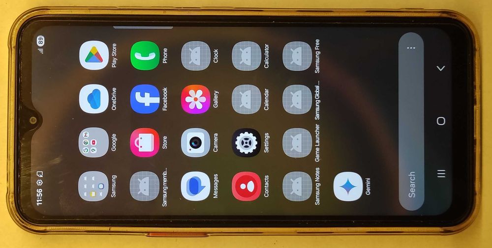 Samsung SMARTFON Galaxy Xcover 7 128GB G556 Czarny Enterprise Edition