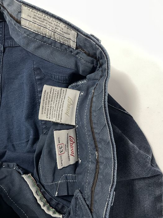 Класичні Джинси Brioni 33 темно сині джинсы бриони