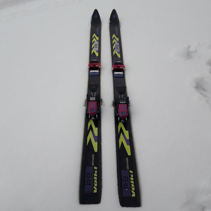 Narty VOLKI 150 cm + kijki