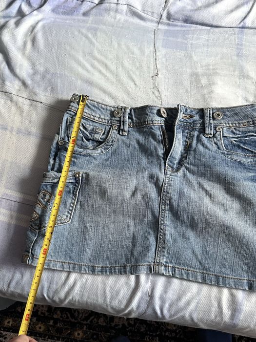 Plaszcz jeansowy plus gratis spódnica jeansowa