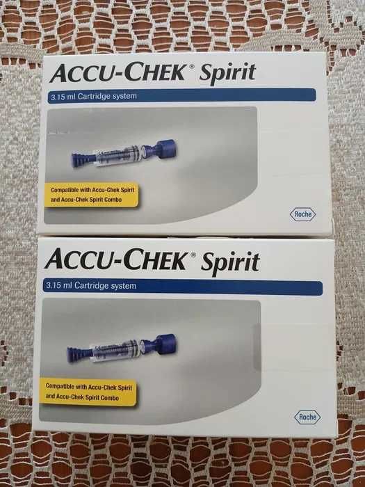 Accu check spirit rezerwuar zbiornik na insulinę 3 ml - 61 szt.