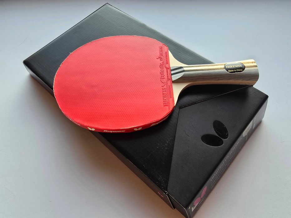 RAKIETKA DEF Butterfly Tackiness Barna Extra Spin Tenis Stołowy! 22