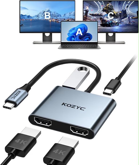 Adaptador HDMI para USB-C