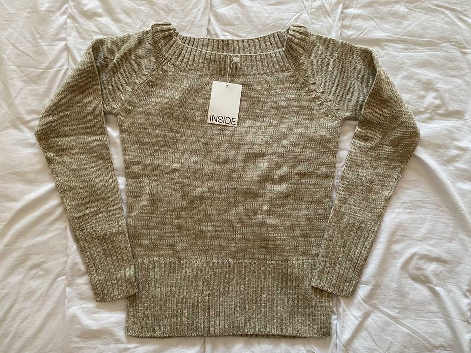 Camisola com gola barco da INSIDE