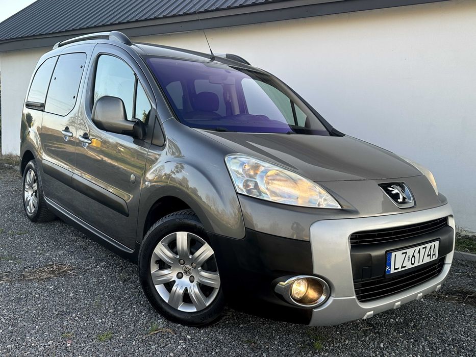 PEUGEOT PARTNER TEPEE 1.6 Benzyna Klimatronic Tempomat Hak ZADBANY !