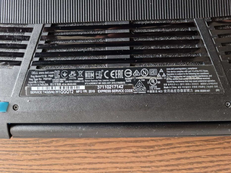 Dell Inspiron G3 i5-9300H/16GB/512/Win10 GTX1650