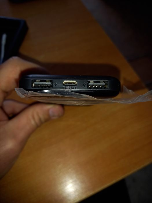 Повербанк-Внешний аккумулятор Sertec Power Bank TX10  10000 mAh ПОВЕР