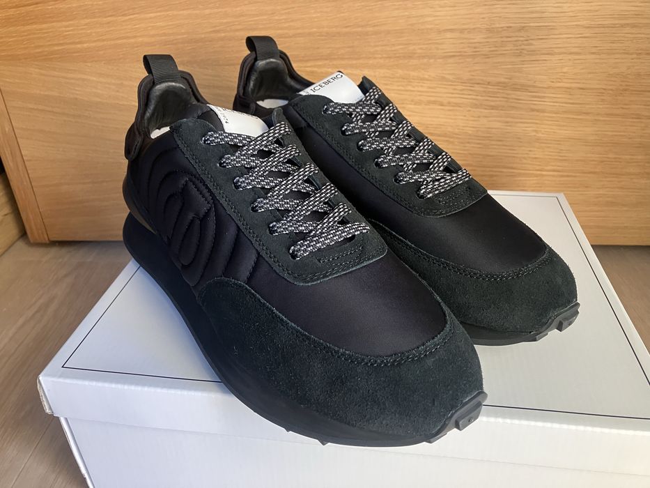 Iceberg męskie markowe Sneakersy buty black Nowe 46