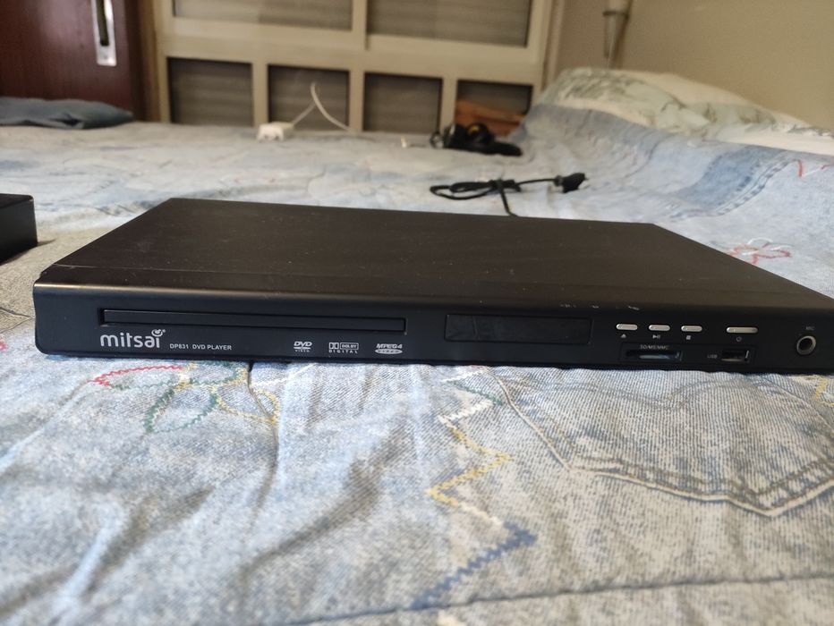 Leitor dvd marca MITSAI como novo, excelente estado