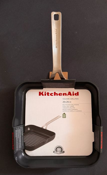 KitchenAid 26x26 powloka  ceramiczna  pate1nia grilowa
