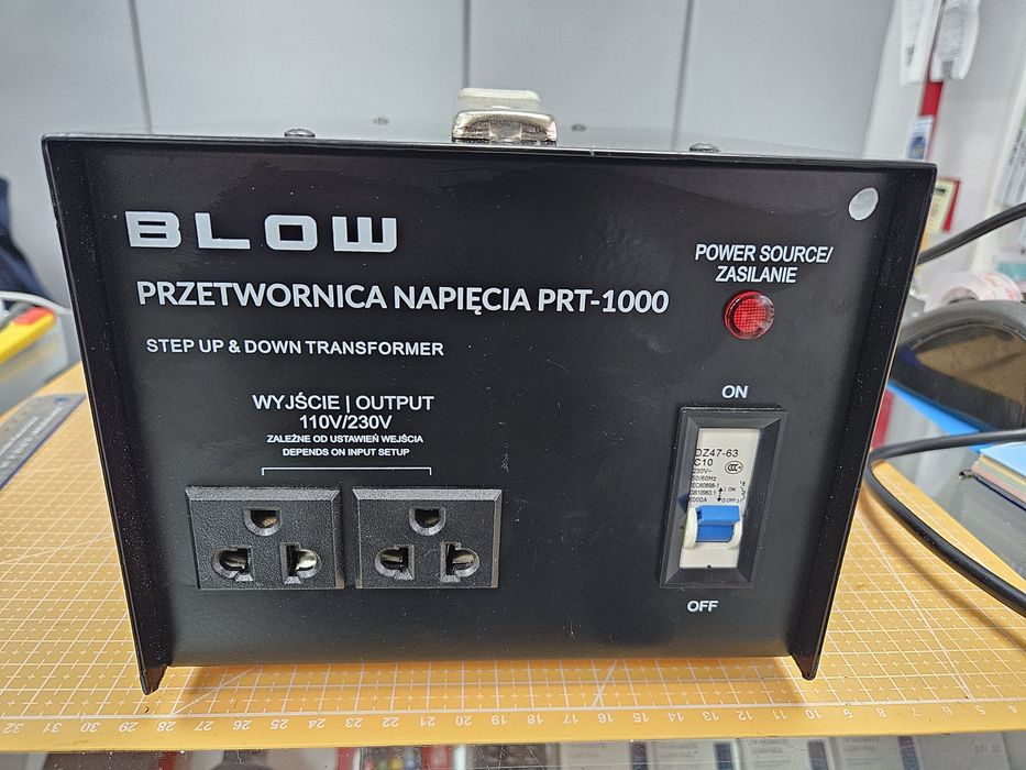 Blow PRT-1000 - Conversor 110VAC ↔ 230VAC // 230VAC ↔ 110VAC 1000W