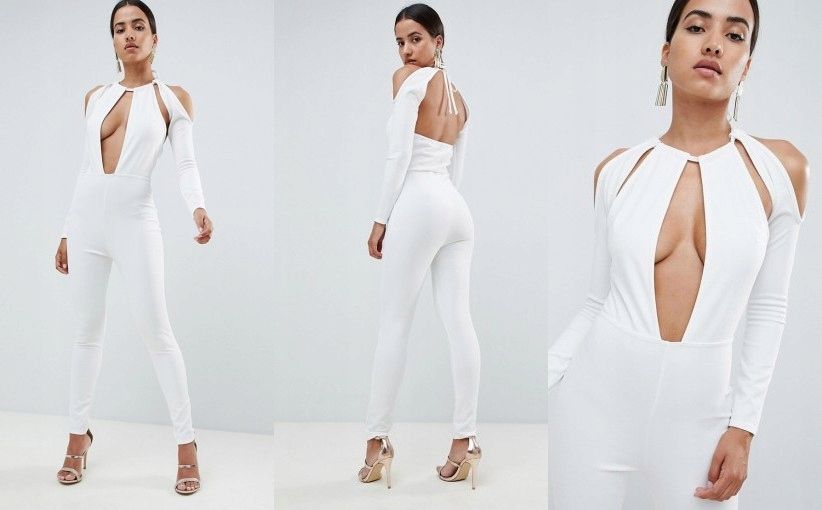 Kombinezon Biały 38 M