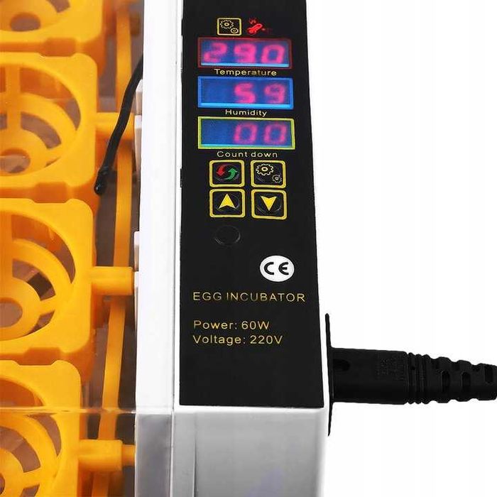 Automatyczny Inkubator Klujnik Wylęgarka Jaj Rotacja Owoskop SMART EGG