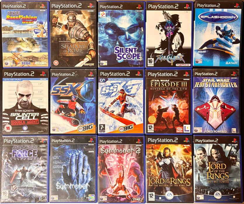 JOGOS PLAYSTATION 2/PS2 (SEM MANUAIS) | Portes Grátis | Ler Descrição↓