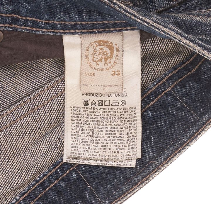 Spodnie Diesel Larkee 0859Y W33 L34 Regular Straight Viker Waykee 88CM