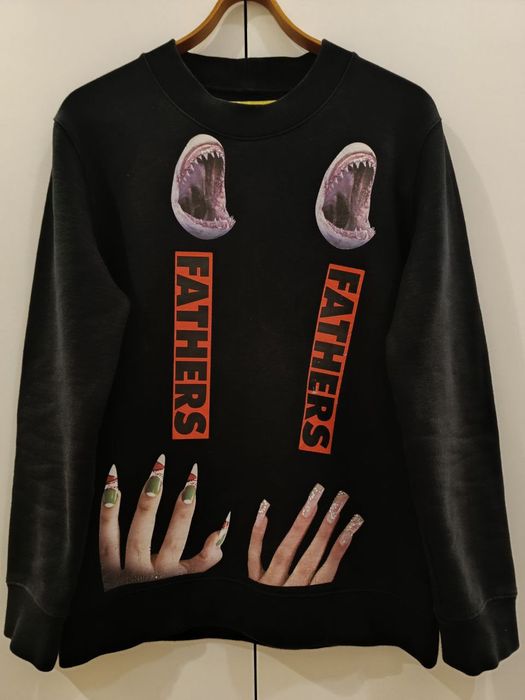 Raf Simons x Sterling Ruby AW2014 "FATHERS" Sweatshirt Rare Archive