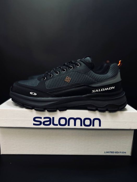 Мужские кожаные кроссовки Salomon для города, Саламон. Соломон SaLAMon