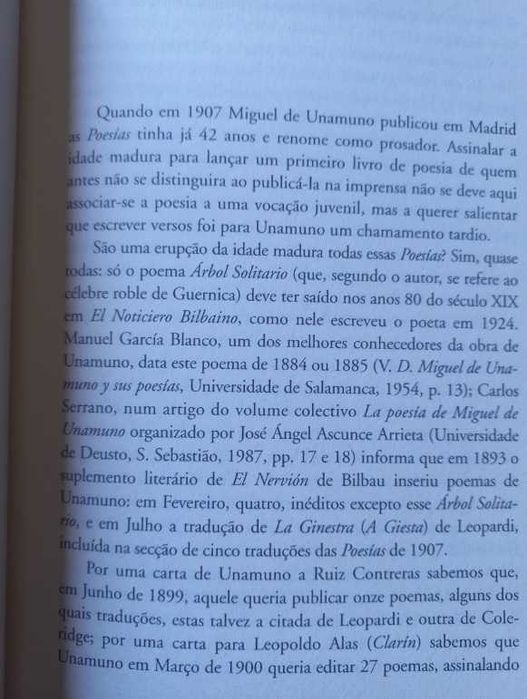 Antologia Poética - Miguel de Unamuno (Edição Bilingue)
