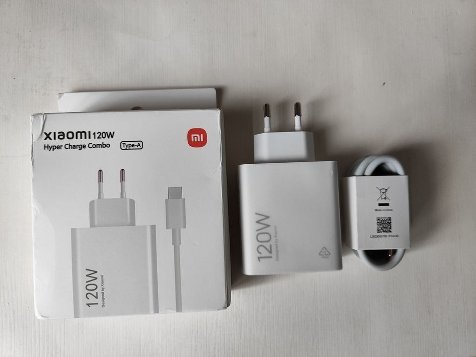 Оригинал зарядное устройство турбо зарядка 120W; 67W Xiaomi,Redmi, POC