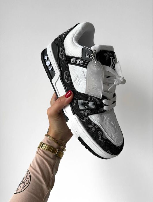 Buty Louis Vuitton white black