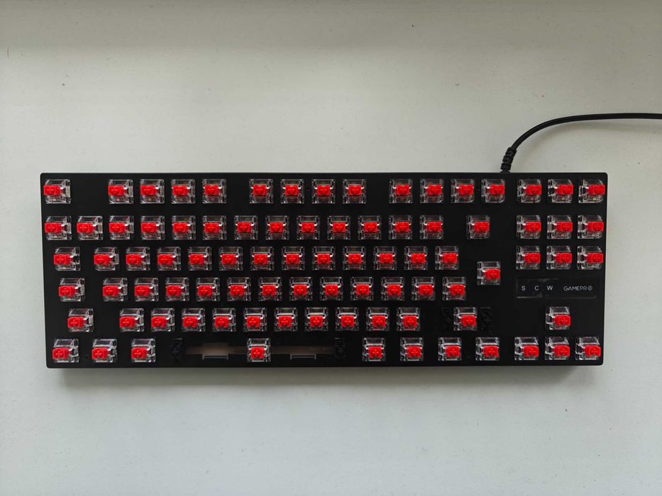 Клавіатура GamePro MK100R Red Switch LED USB Black/Grey