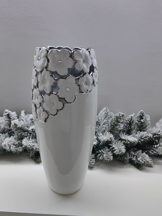 Wazon z motywem kwiatowym***OKAZJĄ!