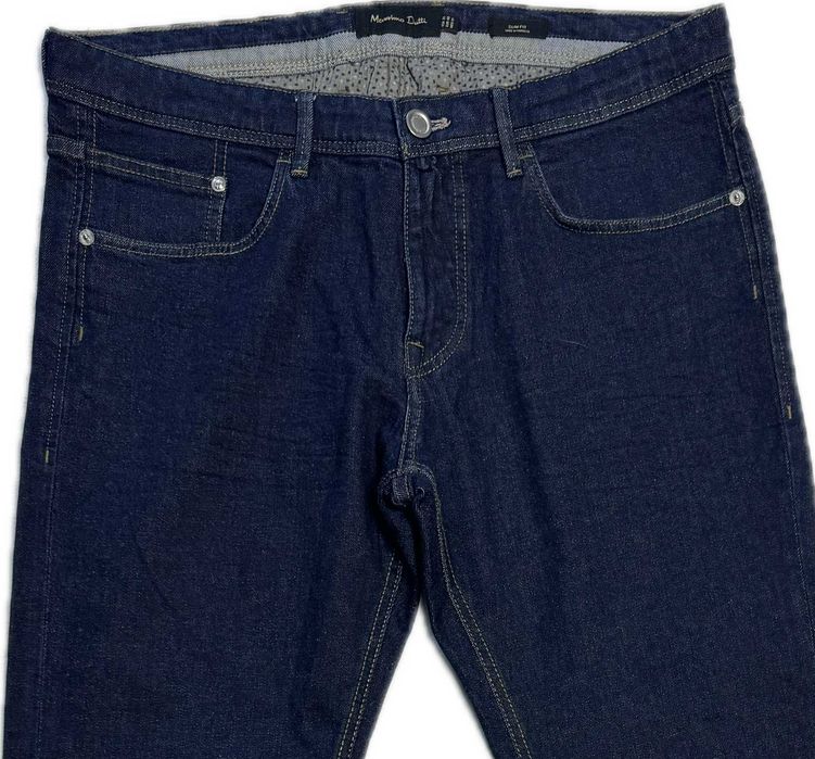 MASSIMO DUTTI W31 L32 PAS 86 jeansy męskie proste stretch