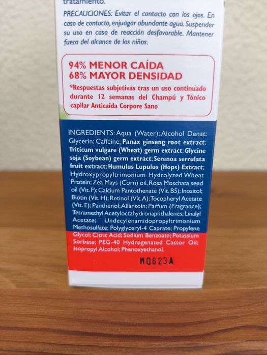 Corpore Sano Tónico Capilar Anti-queda