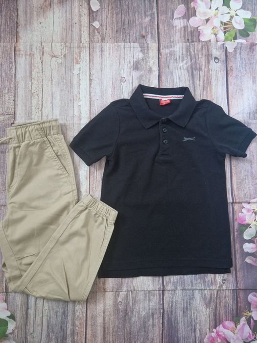 Koszulka polo + spodnie dziecięce