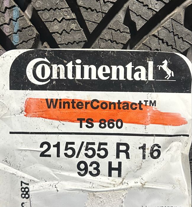 2X NOWE Continental WinterContact TS860 215/55 R16