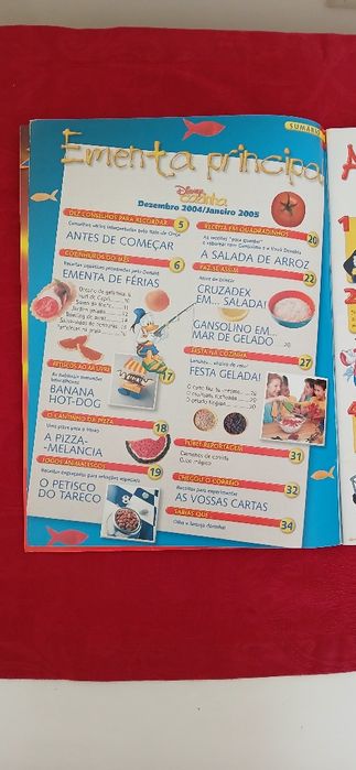 Revistas Disney Cozinha