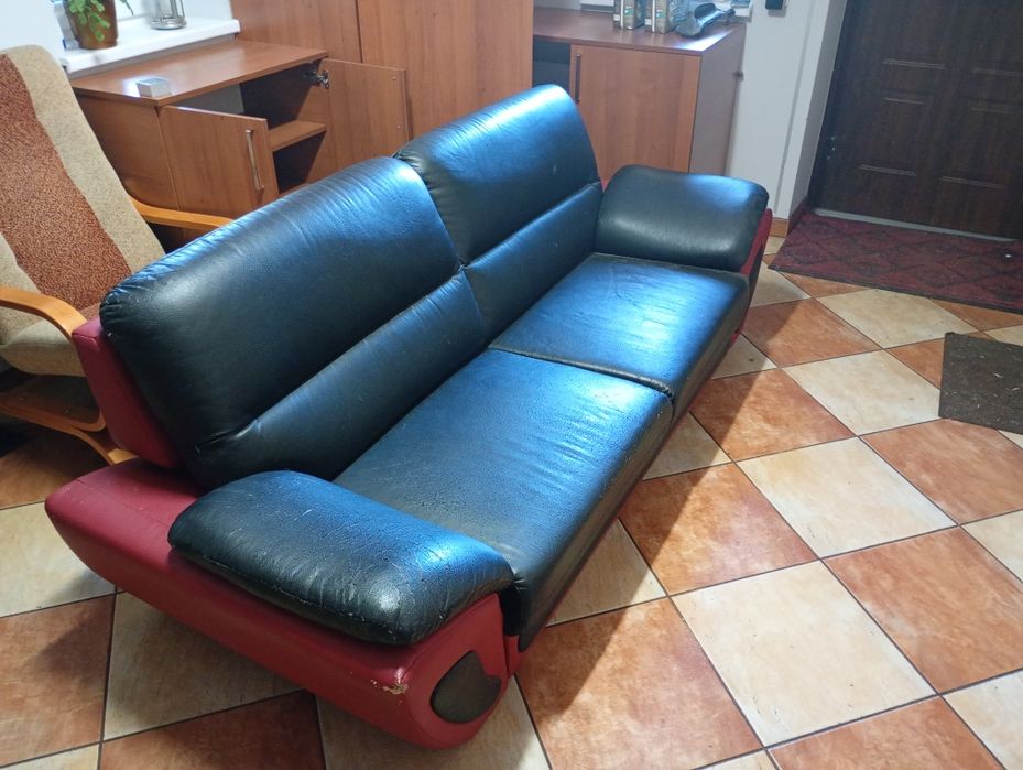 Kanapa 220x90 eko skóra