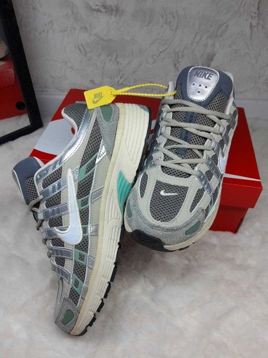 Кросівки Nike P-6000 сірі унісекс 36–41 без передоплати