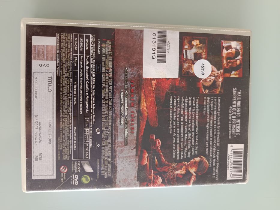 DVD hostel  2.  .