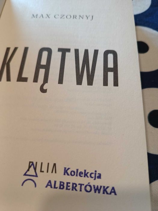 Klątwa Max Czornyj kryminał.