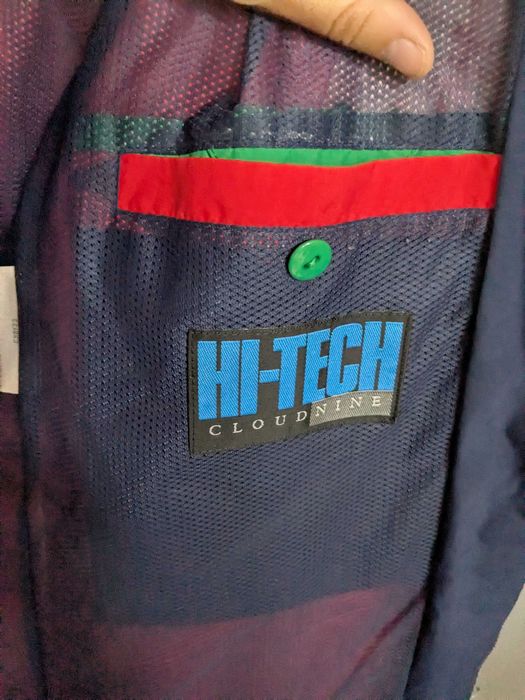 Hi-Tech kurtka wiatrówka czerwona rozm. S