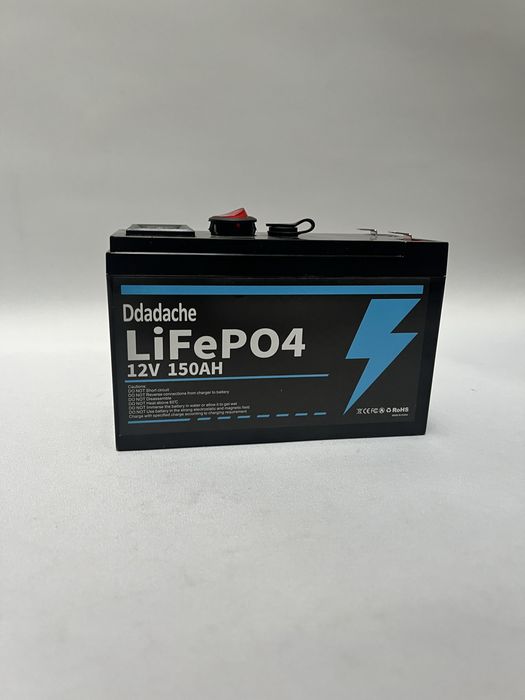 Akumulator LiFePO4 12V 150Ah USB + gniazdo 12V z ładowarką