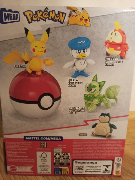 Mega Pokemon Paldea Pikachu nowe
